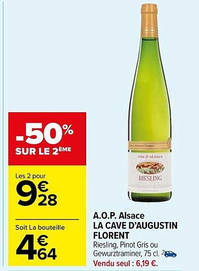 a.o.p. alsace la cave d'augustin florent