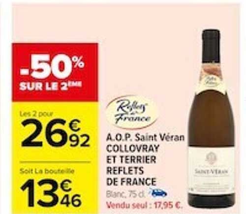 a.o.p. saint véran collovray et terrier reflets de france