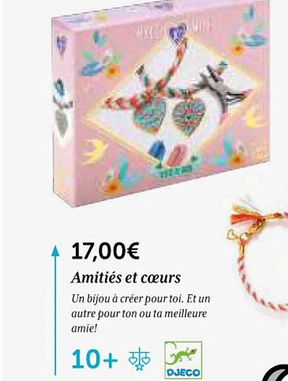 amitiés et cœurs djeco