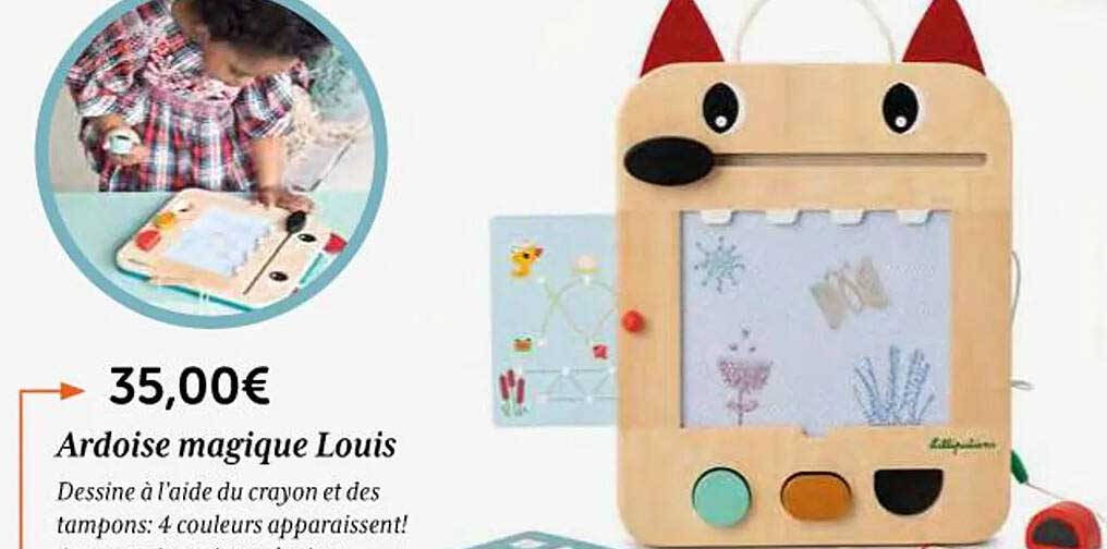 ardoise magique louis