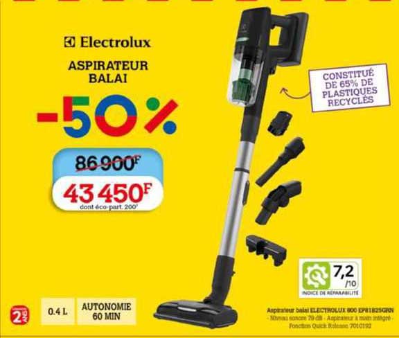 Aspirateur Balai Electrolux