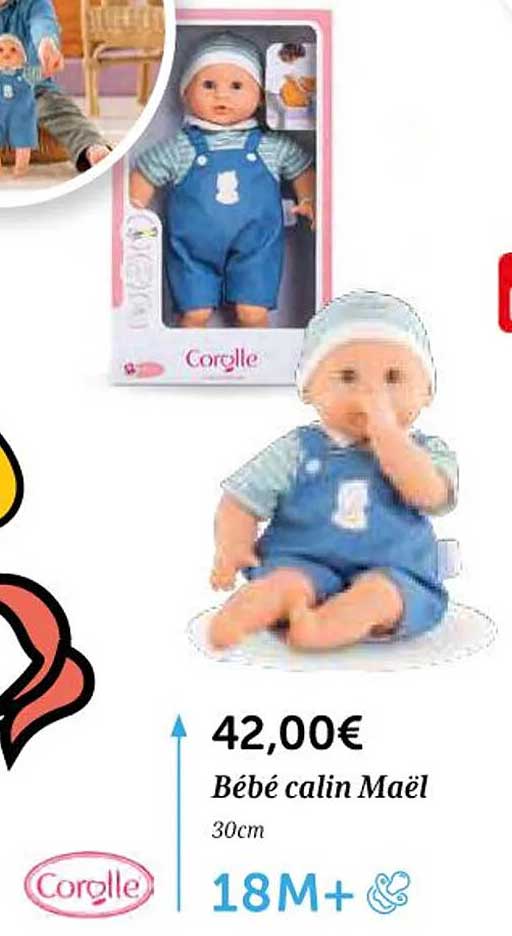 Bébé Calin Maël Corolle