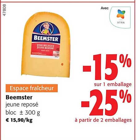 beemster jeune reposé bloc