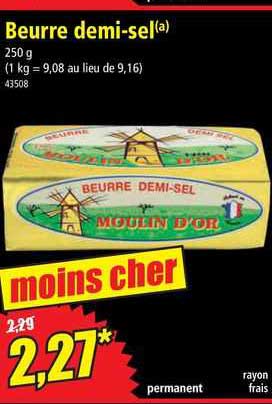 beurre demi-sel