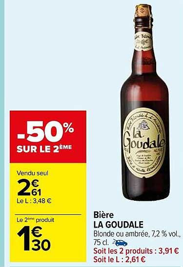 Bière La Goudale