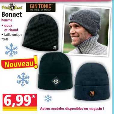 Bonnet Homme