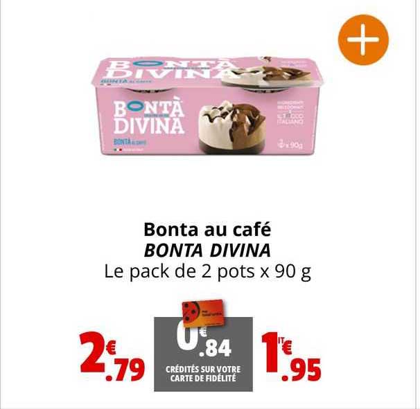 bonta au café bontà divina