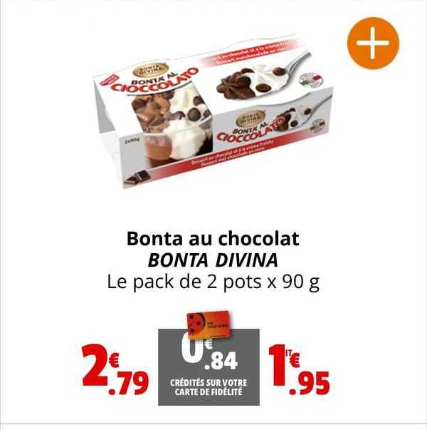 bonta au chocolat bontà divina