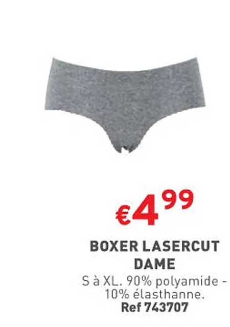 Boxer Lasercut Dame