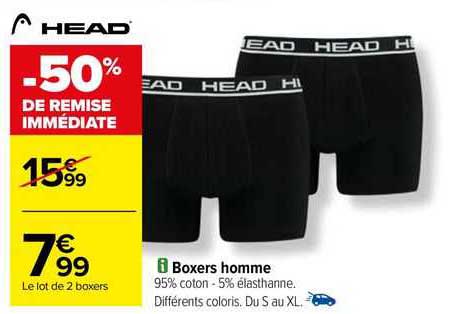 Boxers Homme Head