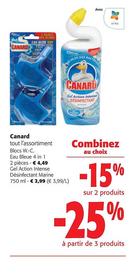 canard tout l'assortiment