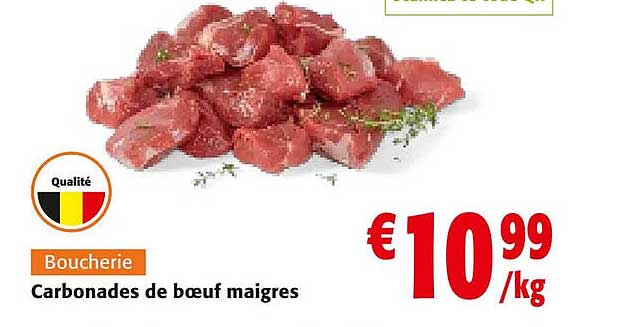 Carbonades De Bœuf Maigres
