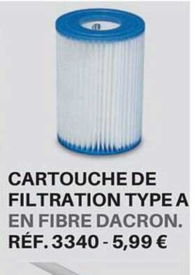 cartouche de filtration type a