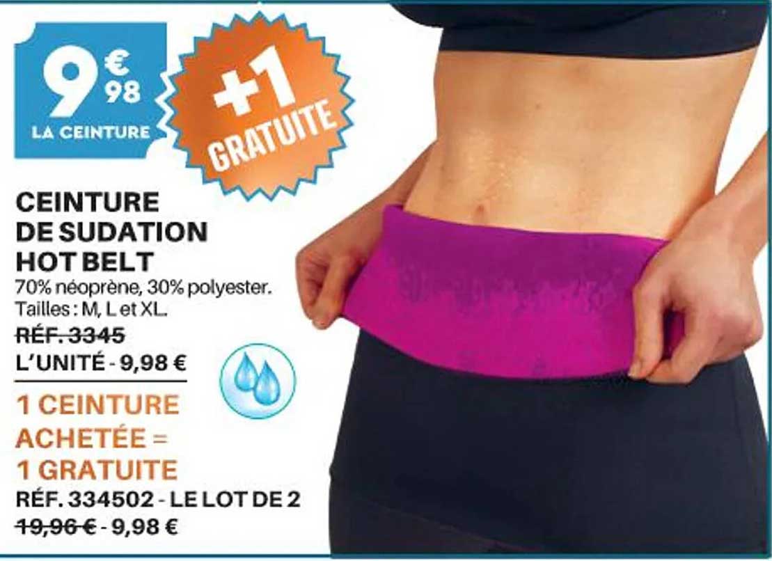 ceinture de sudation hot belt