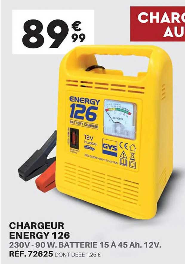 Chargeur Energy 126