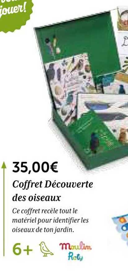 Coffret Découverte Des Oiseaux