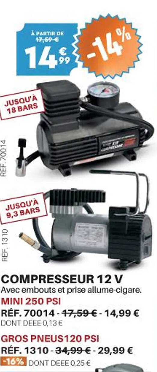 Compresseur 12 V