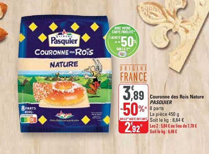 couronne des rois nature pasquier