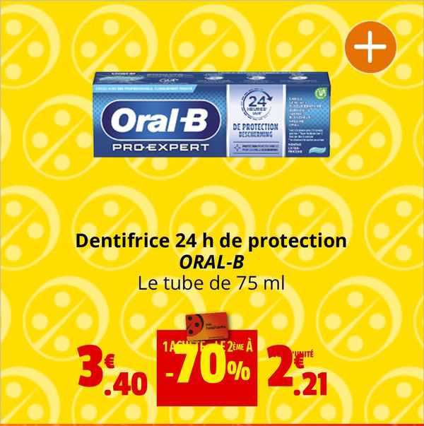 denetifrice 24 h de protection oral-b
