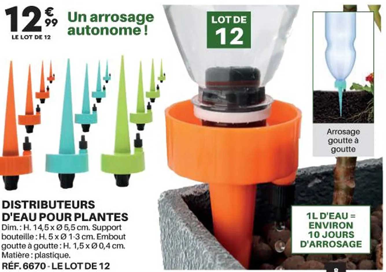 distributeurs d'eau pour plantes