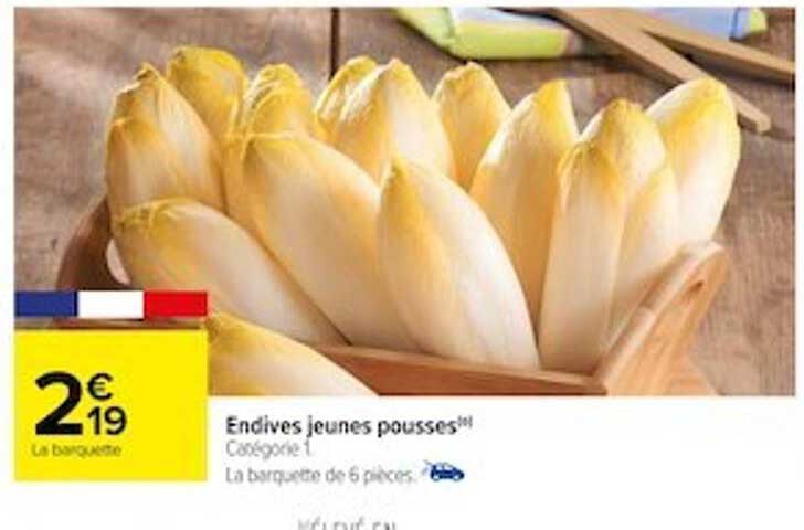 endives jeunes pousses