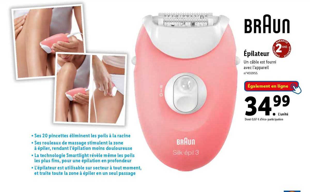 épilateur Braun