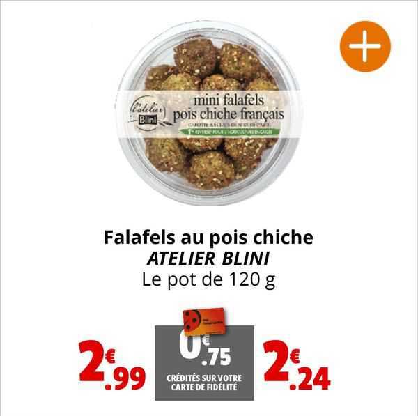 falafels au pois chiche atelier blini