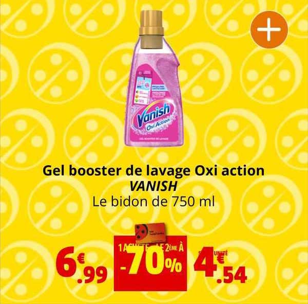 gel booster de lavage oxi action vanish