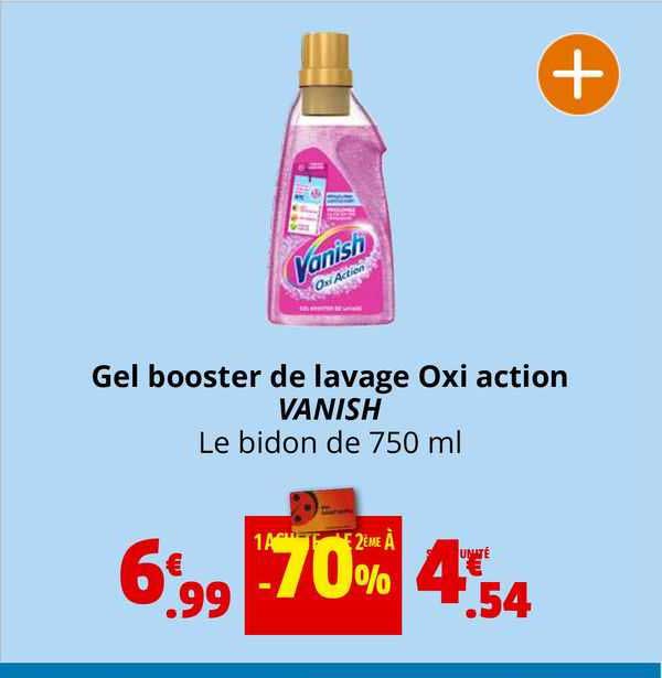 gel booster de lavage oxi action vanish