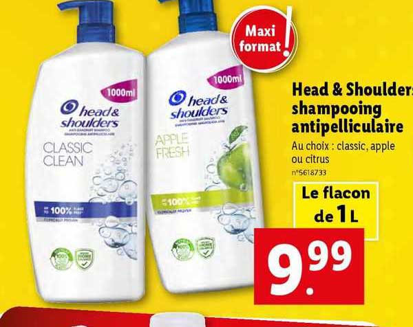 Head & Shoulders Shampooing Antipelliculaire