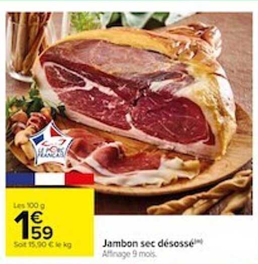 Jambon Sec Désossé