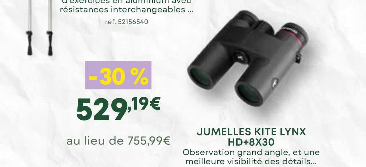 jumelles kite lynx hd+8x30
