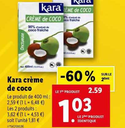 Kara Crème De Coco