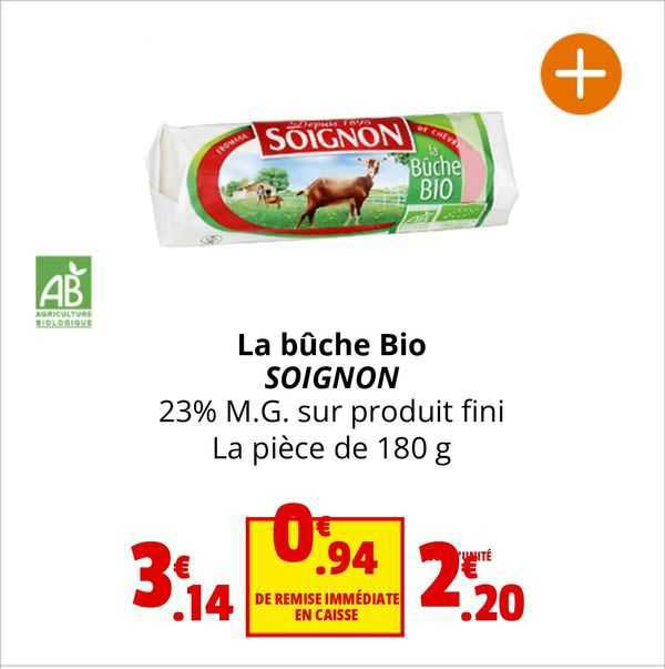 La Bûche Bio Soignon