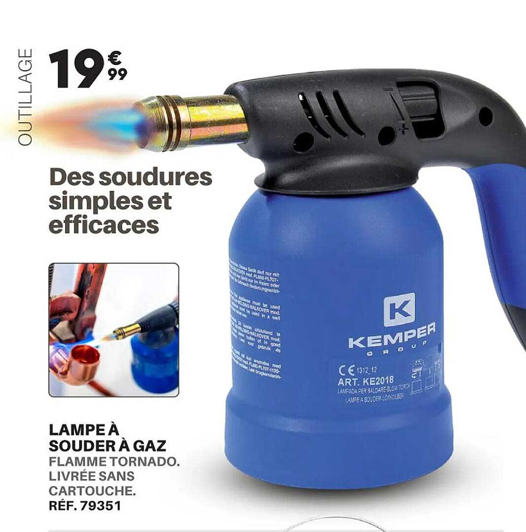 lampe a souder a gaz