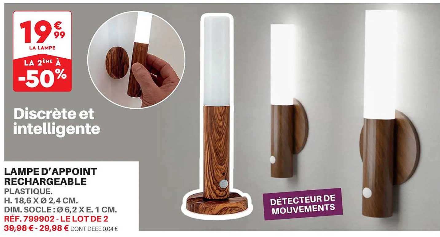 Lampe D'appoint Rechargeable