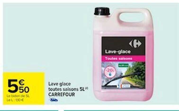 lava glace toutes saisons 5l carrefour