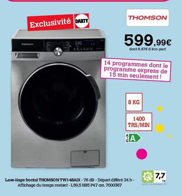 lave-linge frontal thomson