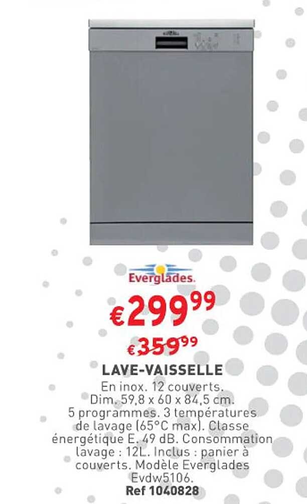 lave-vaisselle everglades