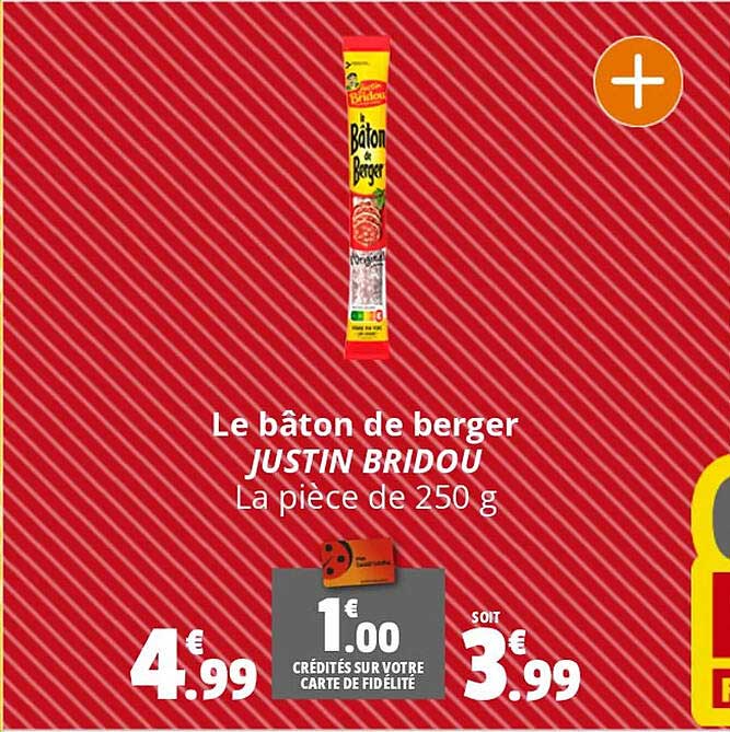 le bâton de berger justin bridou