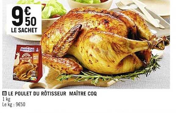 le poulet du rôtisseur maître coq