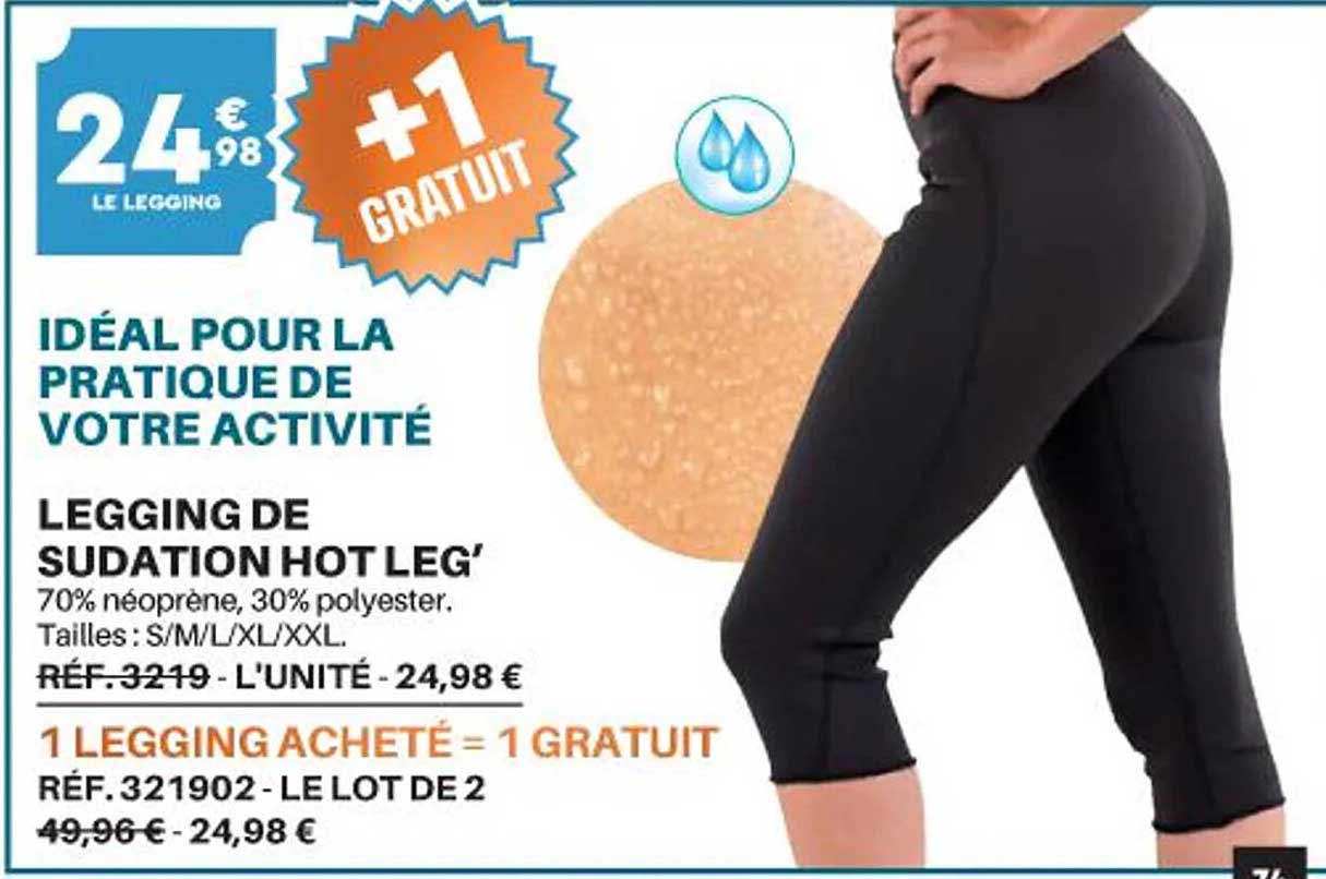 legging de sudation hot leg'