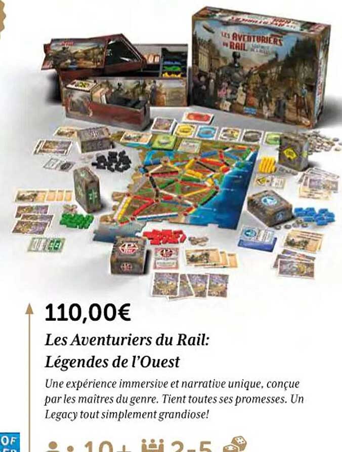 les aventuriers du rail : légendes de l'ouest