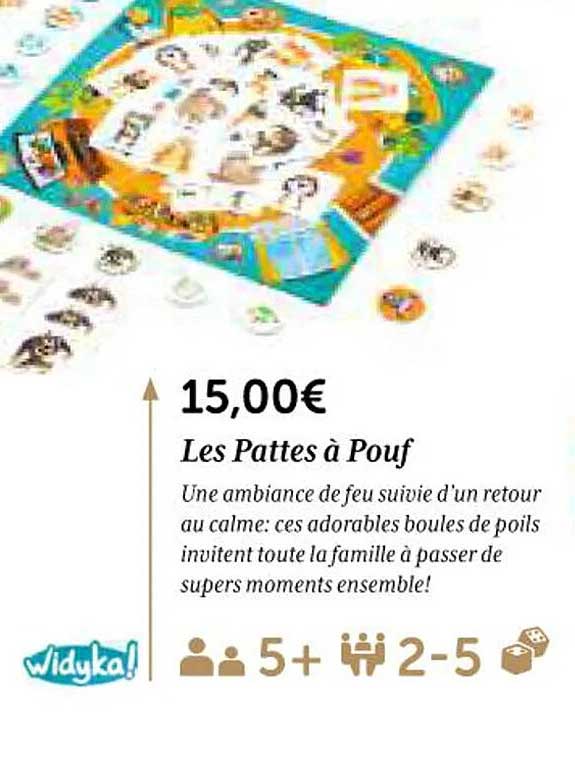 les pattes à pouf