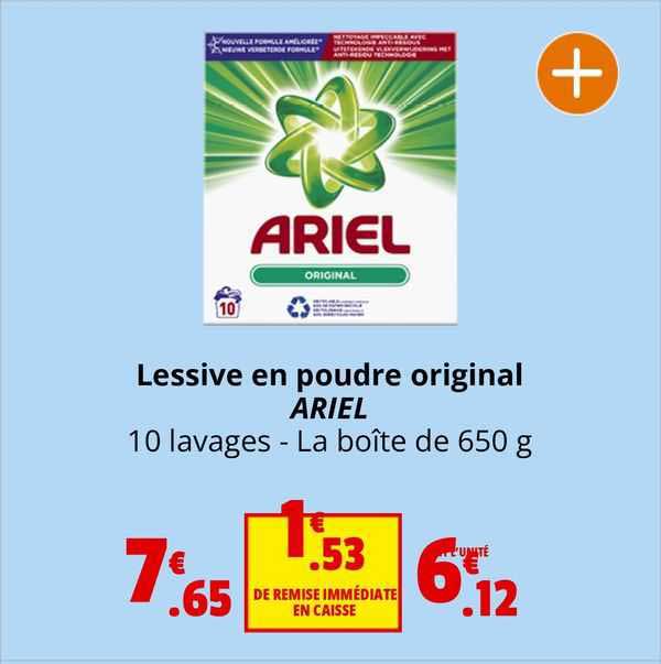 Lessive En Poudre Original Ariel