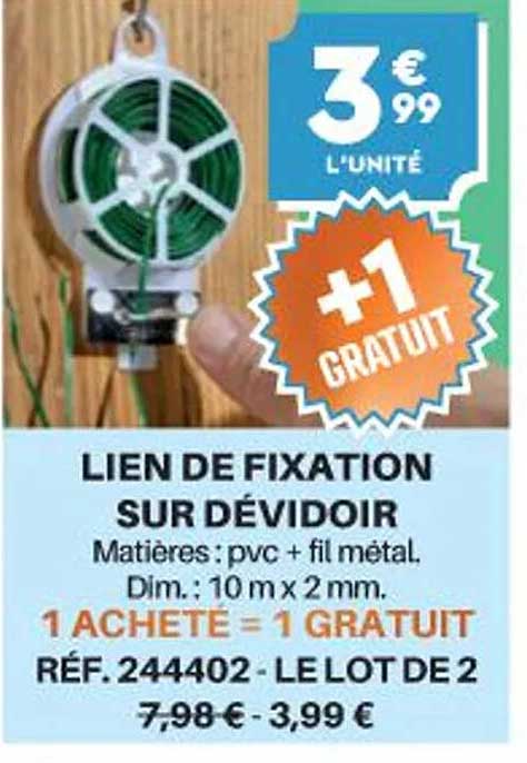 Lien De Fixation Sur Dévidoir