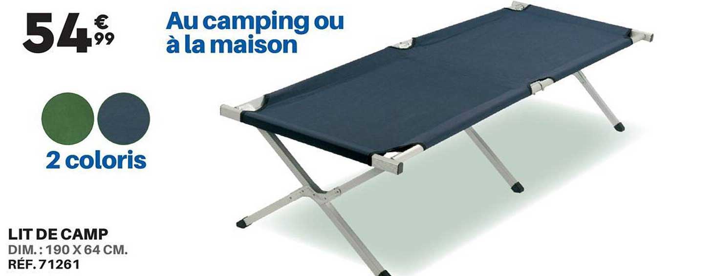 lit de camp