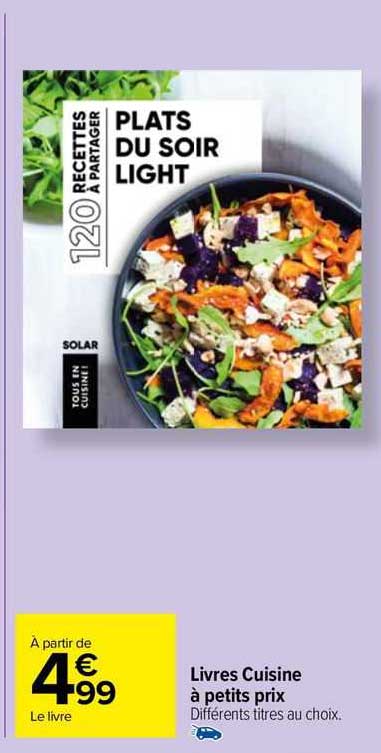 Livres Cuisine à Petits Prix