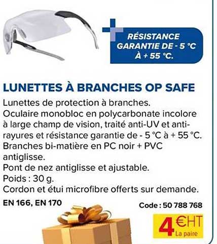 lunettes à branches op safe