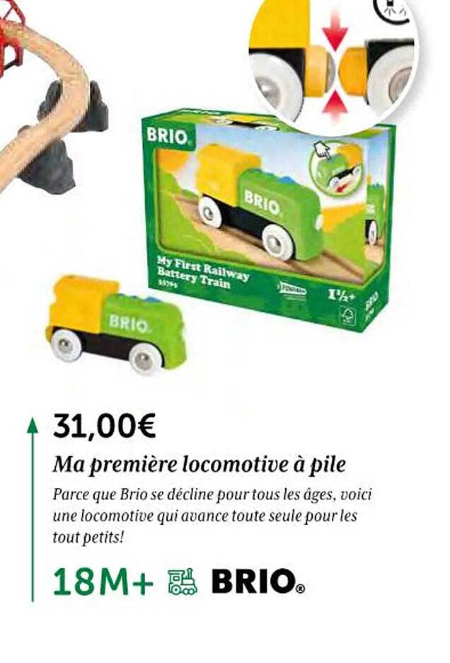 ma première locomotive à pile brio